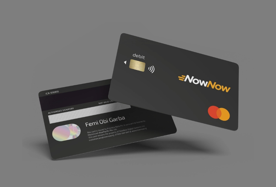 NowNow debit cards